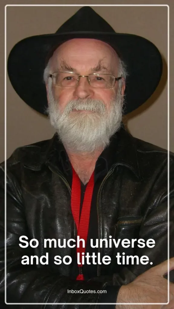 So much universe and so little time